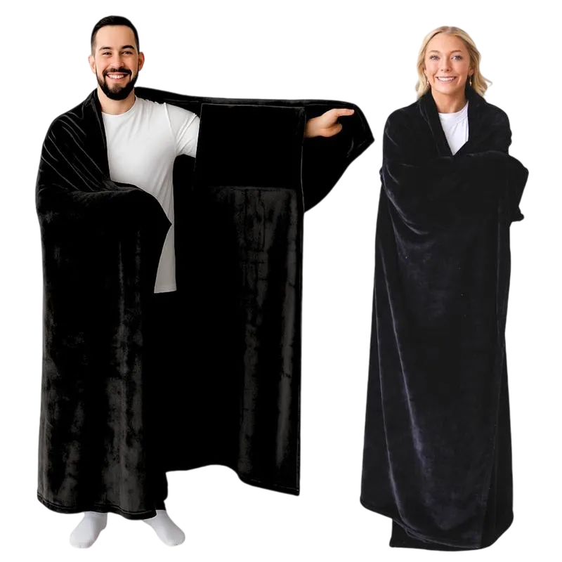 Wearable Blanket for Women, Adults & Teens – Cozy Sleeved Soft Blanket