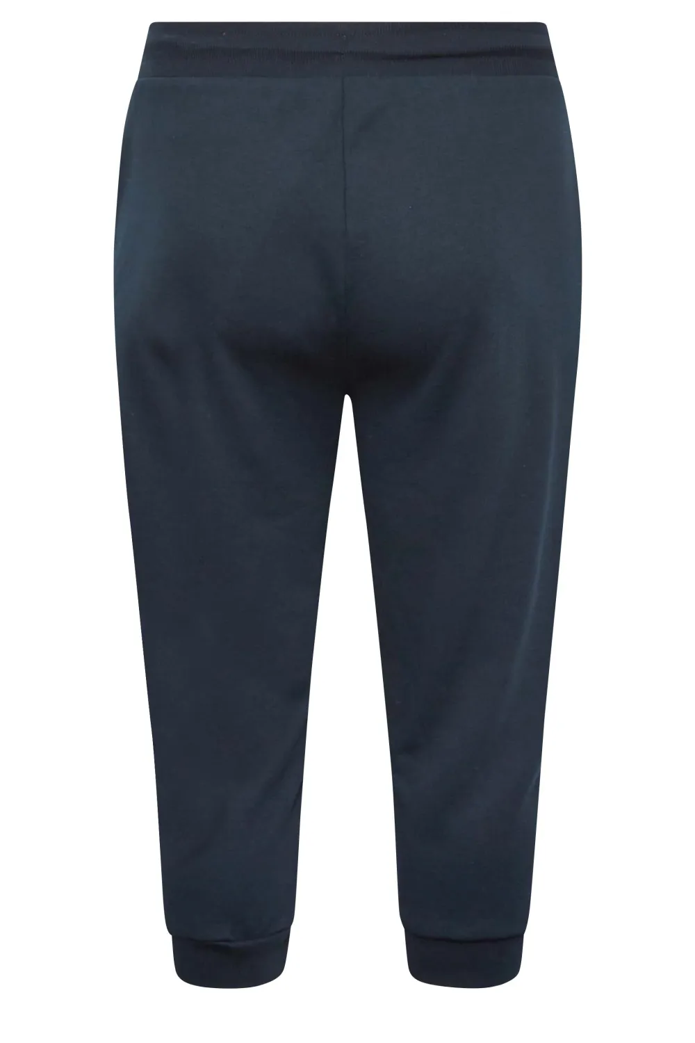 YOURS Curve White Cropped Stretch Joggers