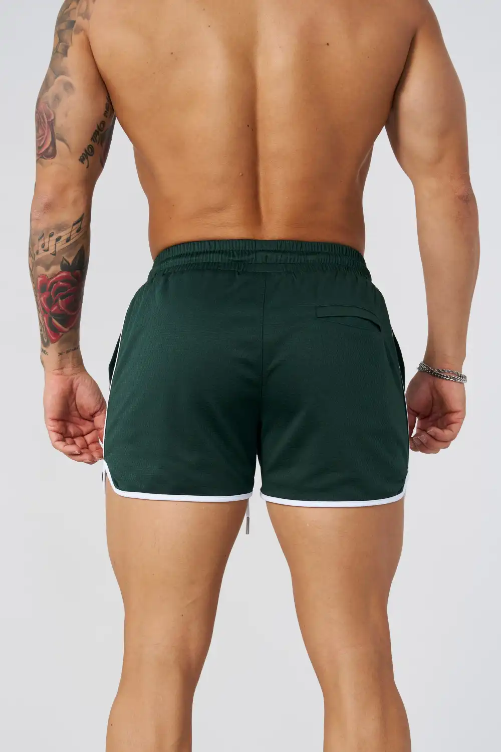 1037 - Mesh Bodybuilding Shorts