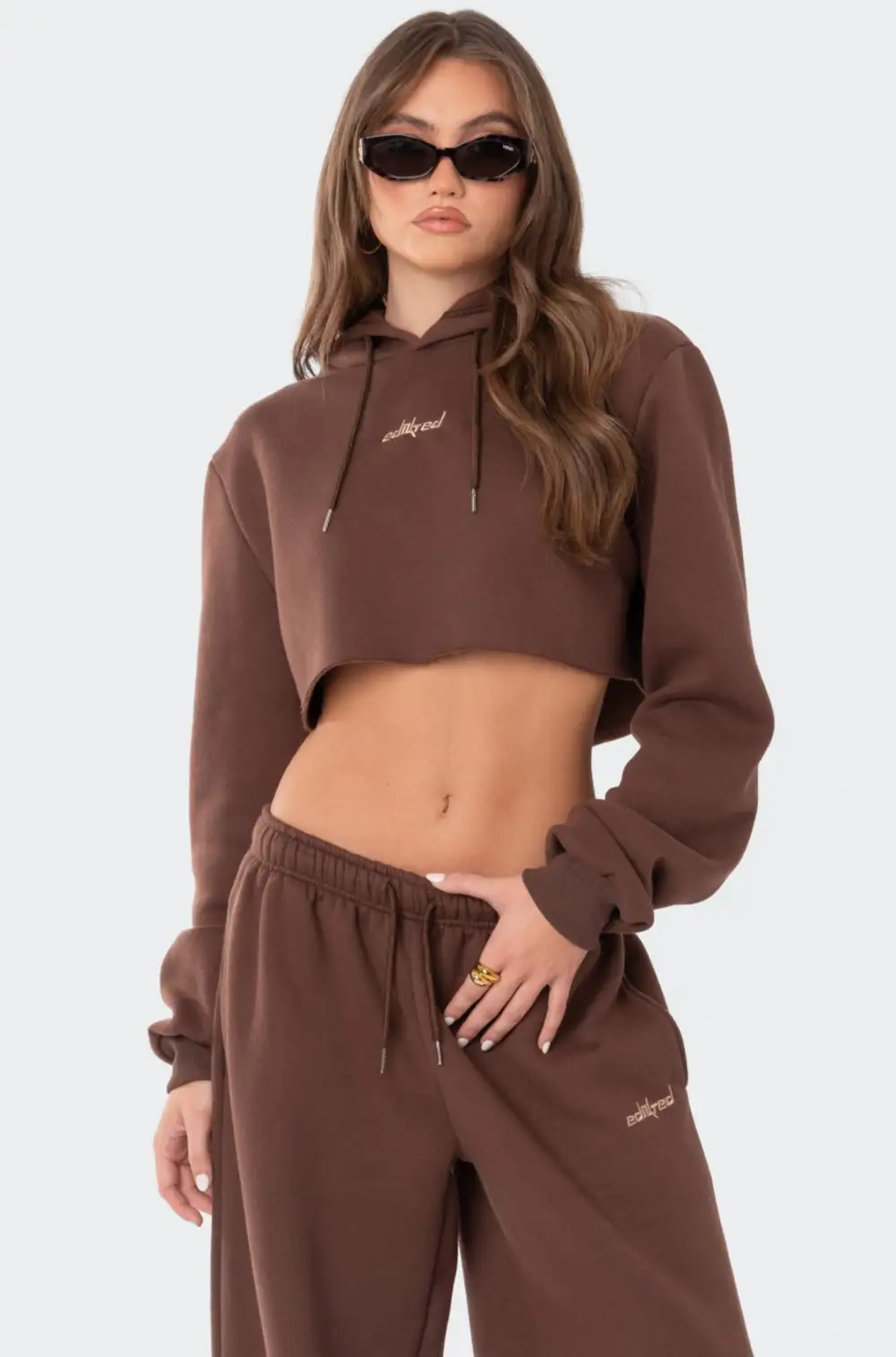 Brenna Cropped Hoodie