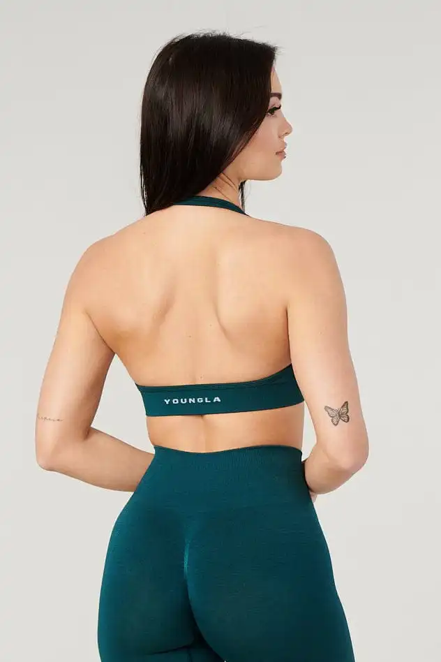 W328 - Core Seamless Halter sports bra