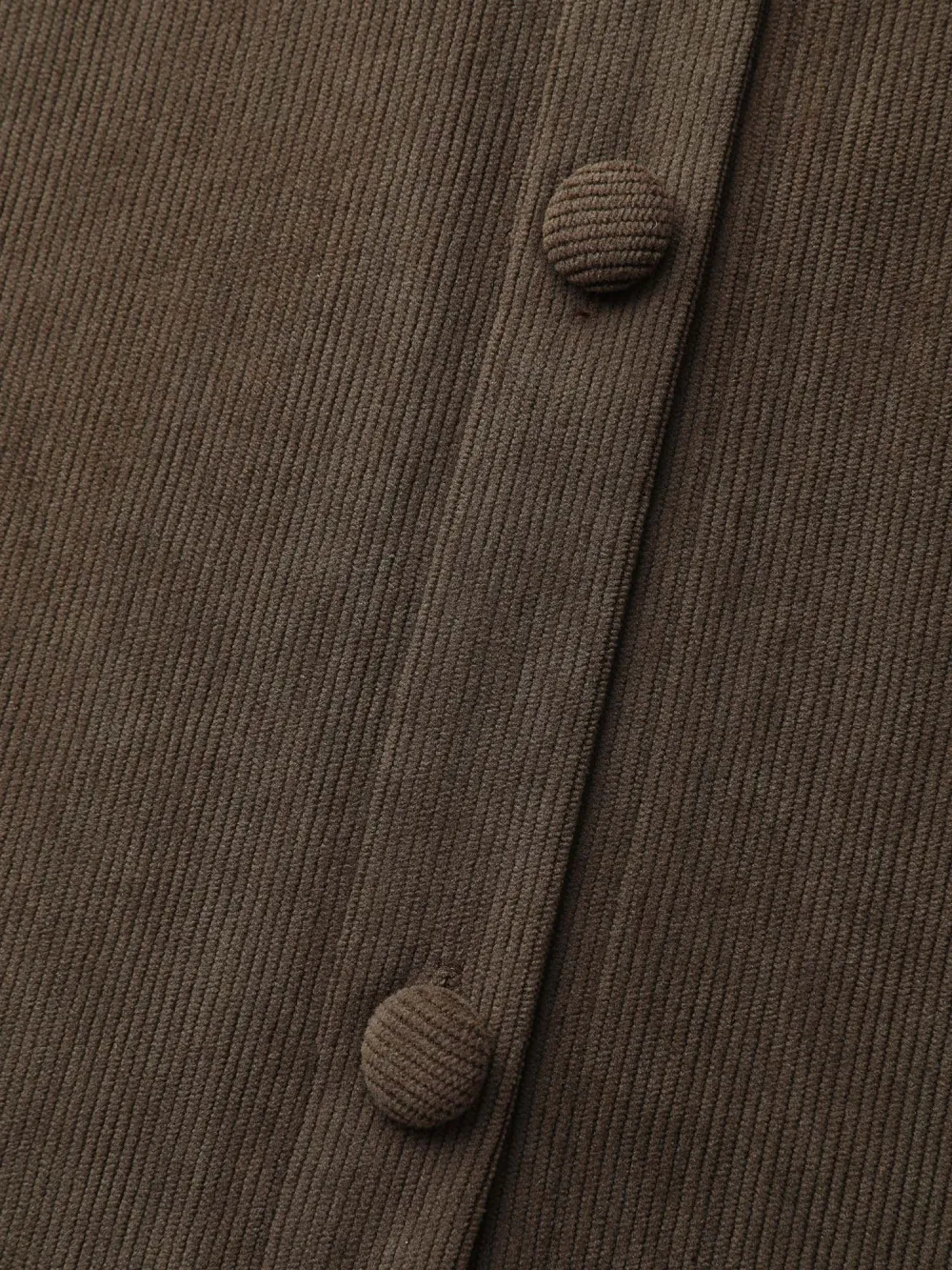 Textured Fringe Button Down Jacket