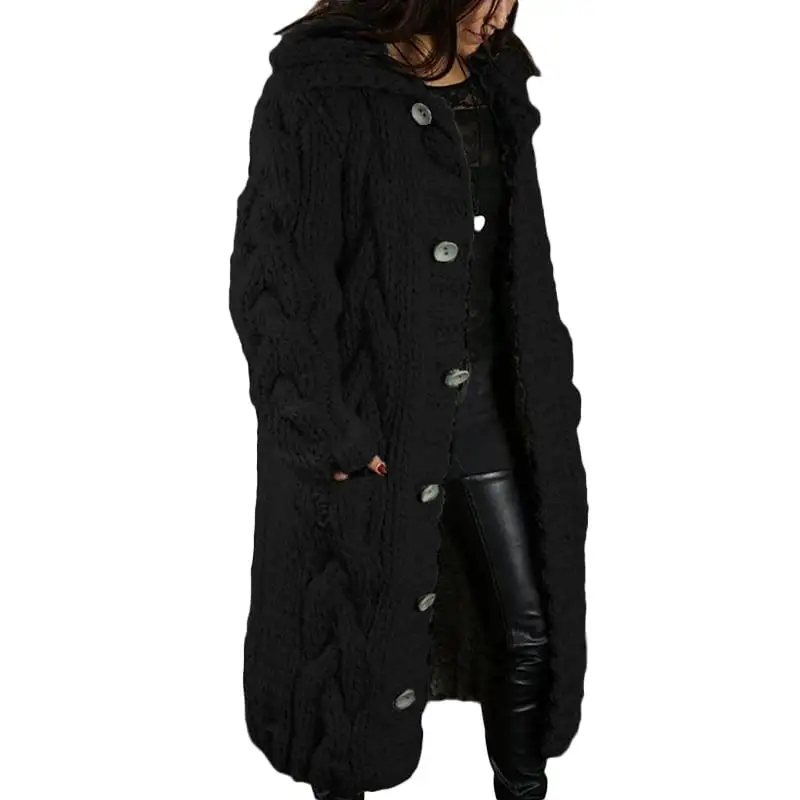 ✨Clearance Sales✨ - 2023 Knitted Thick-Line Jumper Coat