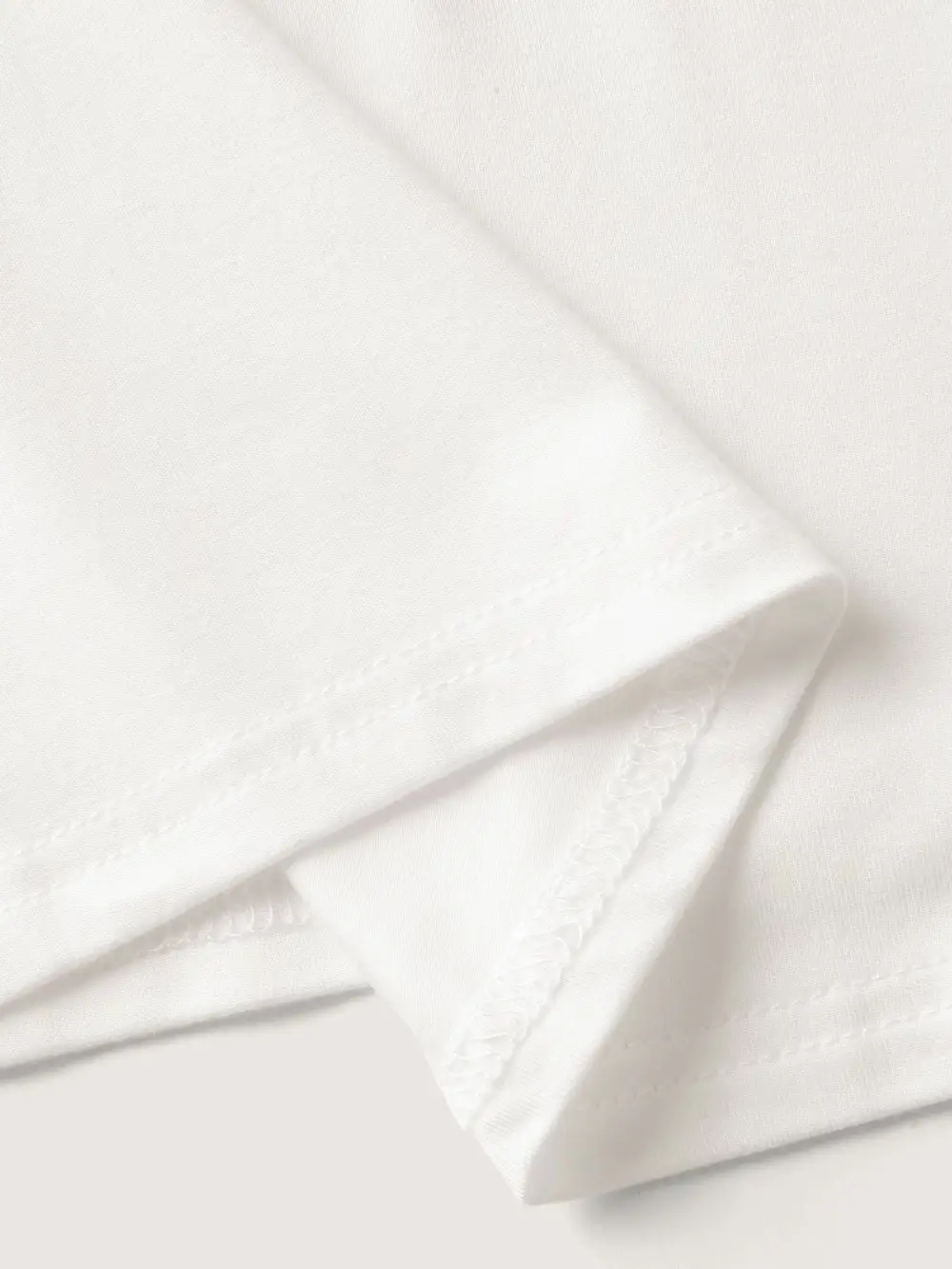 Supersoft Essentials Solid Funnel Neck Knit T-shirt