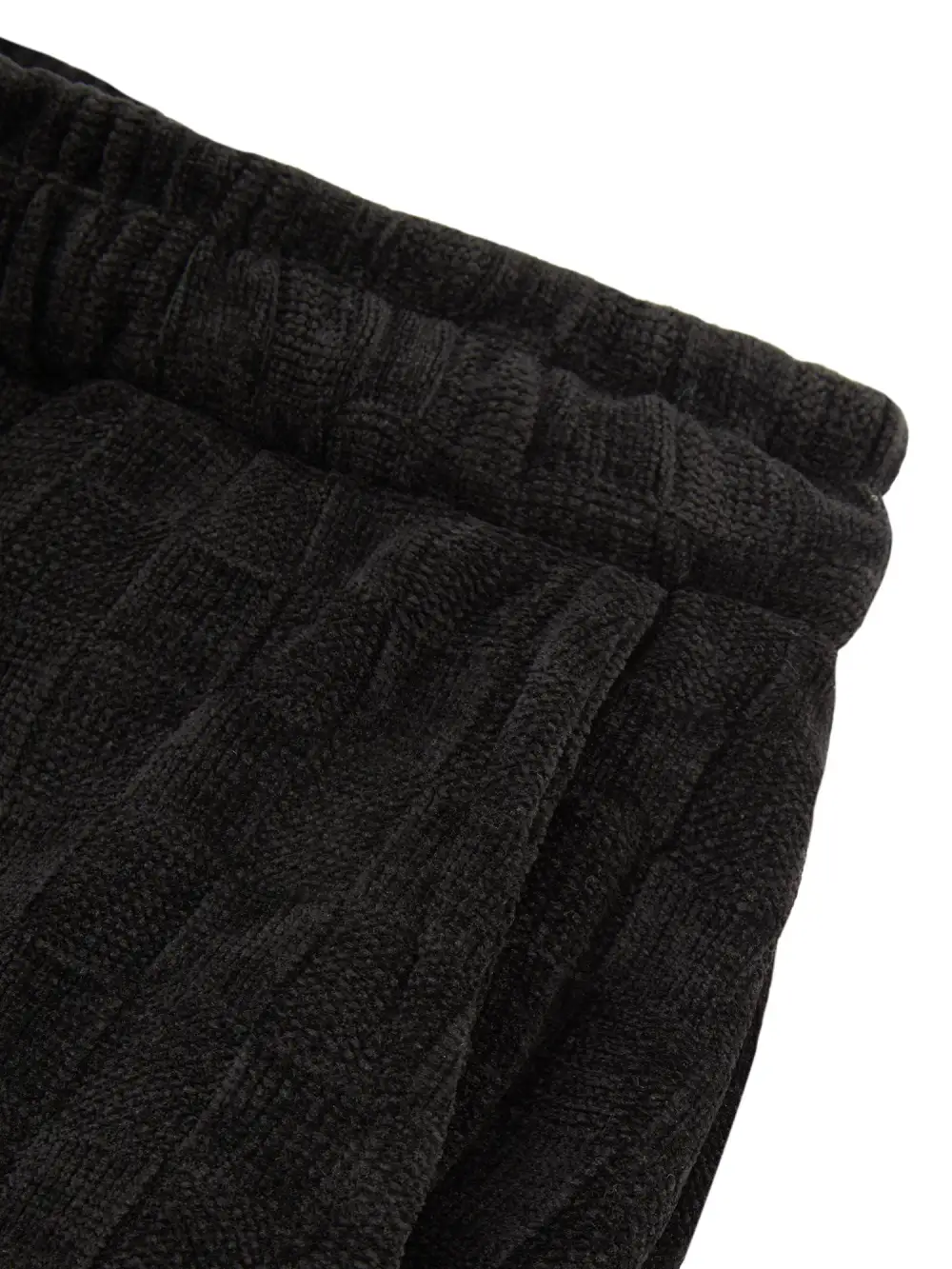 High Waist Straight Cotton Sweatpants -1284