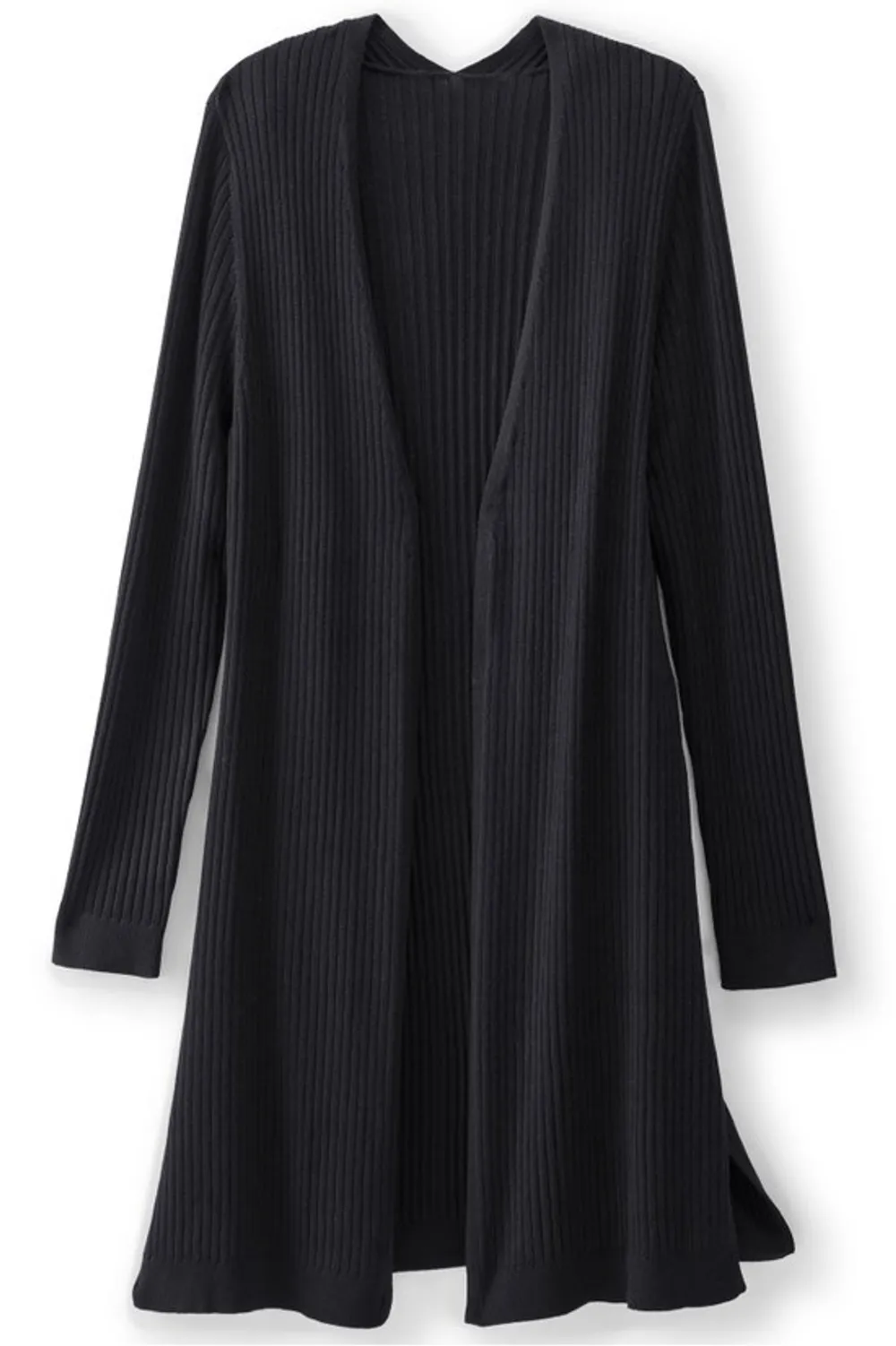 Soft Essential™ Ribbed Long Cardi