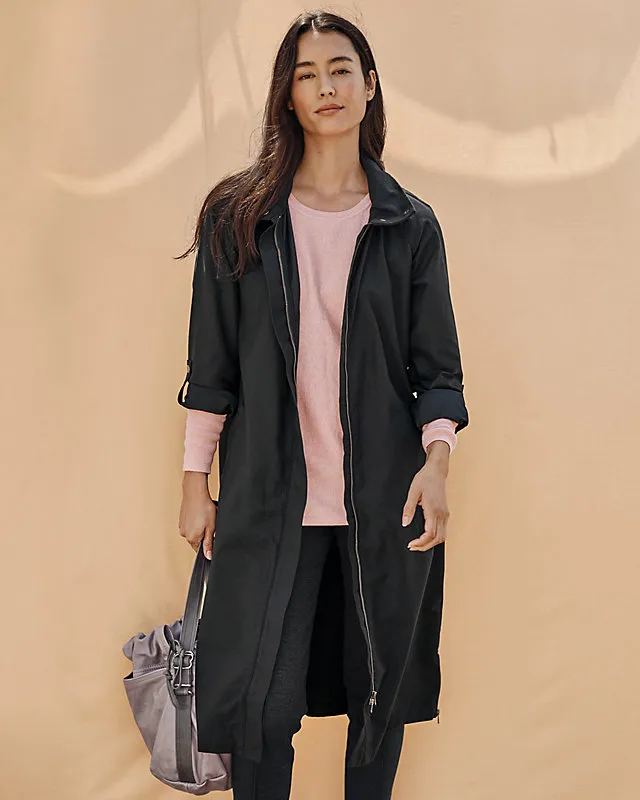 Longline Modern Trench