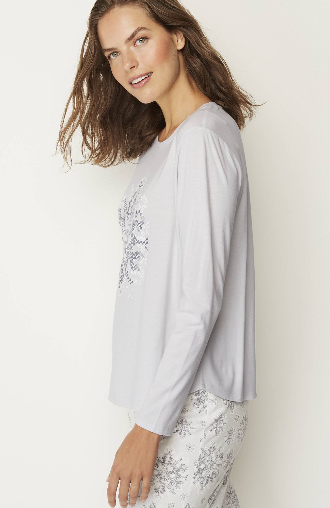 sleep ultrasoft long-sleeve top