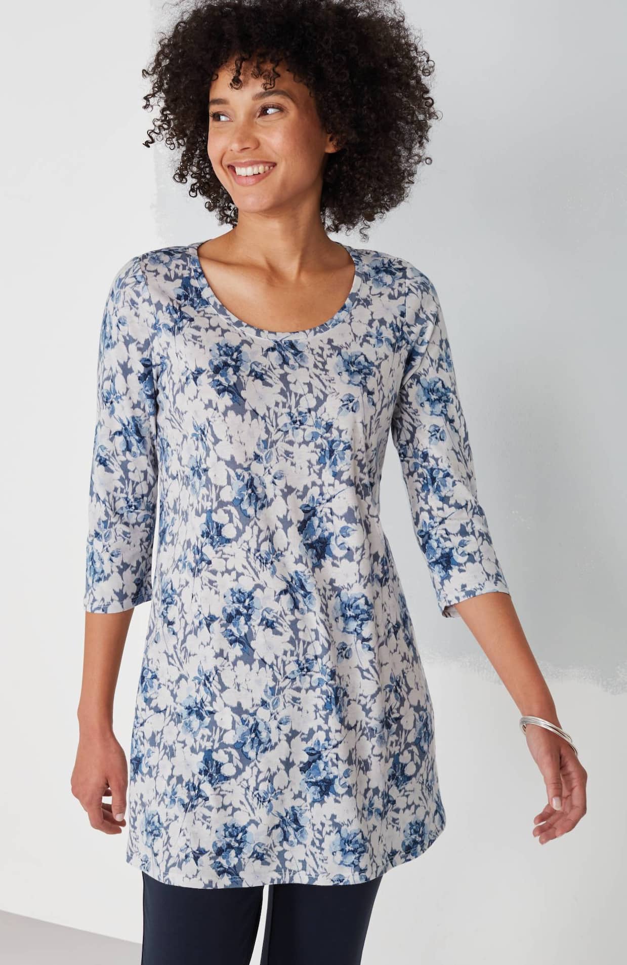 pure jill ballet-sleeve tunic