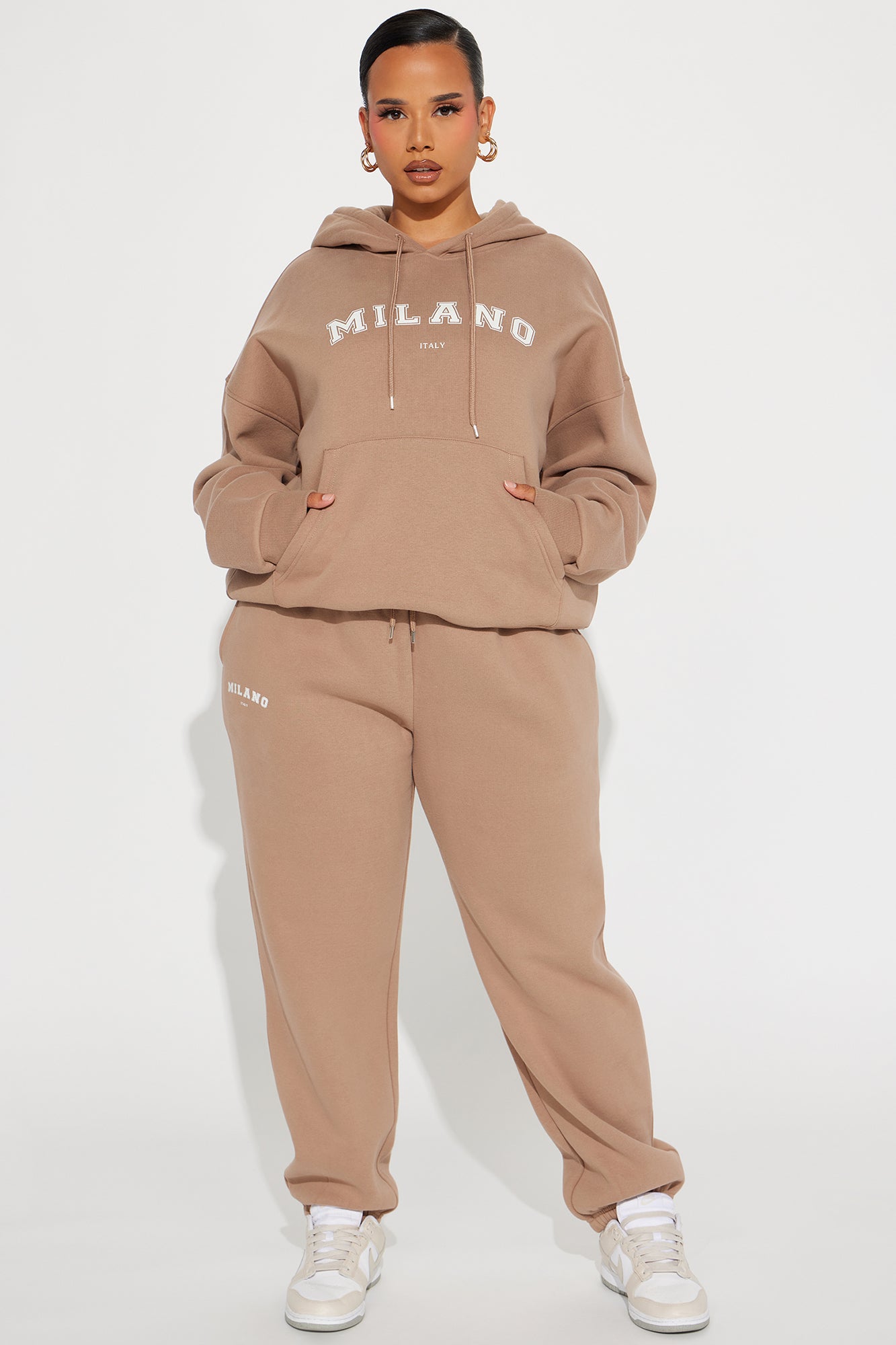 Milano Sweatpant Set - Mocha