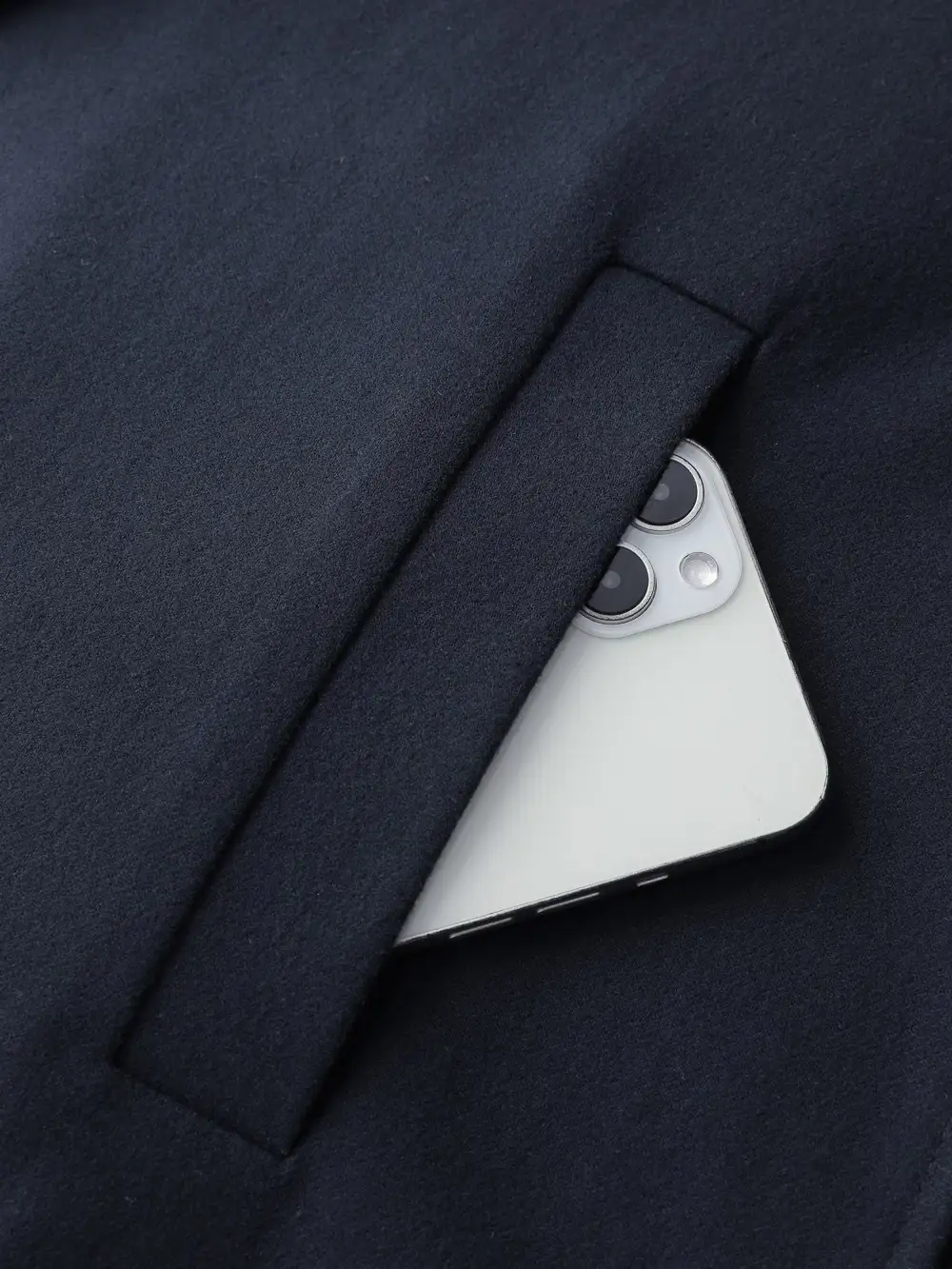 Cape Button Wrap Coat