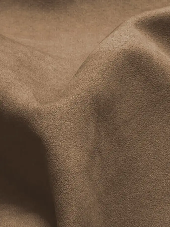 Men's Vintage Suede Patchwork Plush Multi-Pocket Reverse Collar Outdoor Jacket