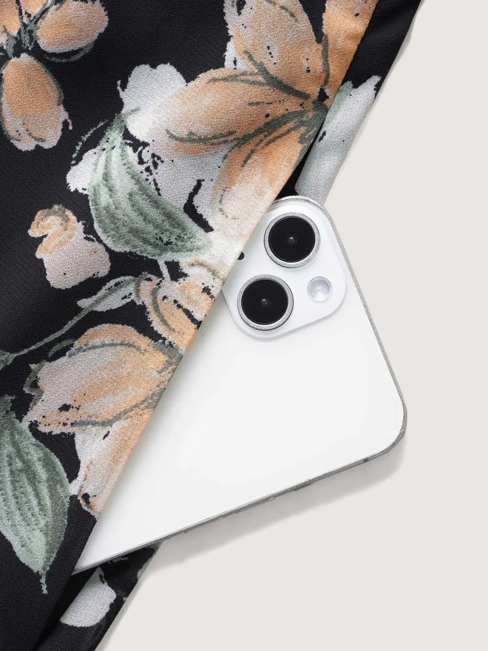 Floral Heart Neckline Woven Ribbon Gathered Dress