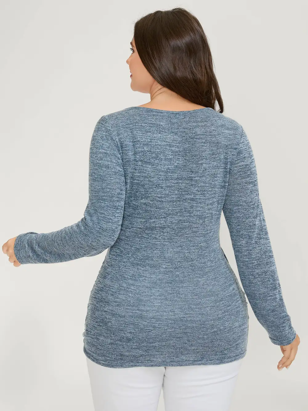 Super Stretchy Supersoft Wrap-Around T-Shirt