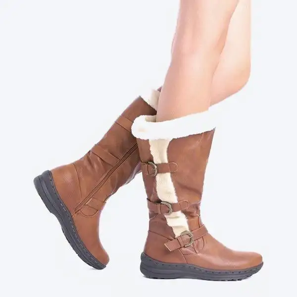 Women's Casual Comfortable Warm Plush Snow Boots 46045602S