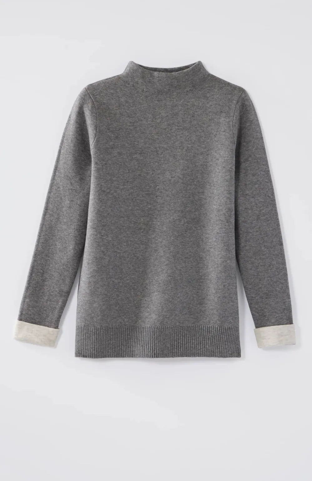Majestic Funnel-Neck Sweater