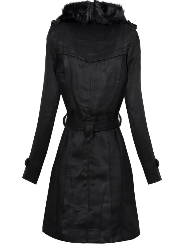 ELEGANT COAT HALIE black