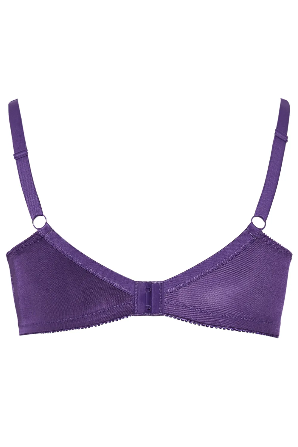 YOURS Curve Green Hi Shine Lace Non-Padded Non-Wired Full Cup Bra