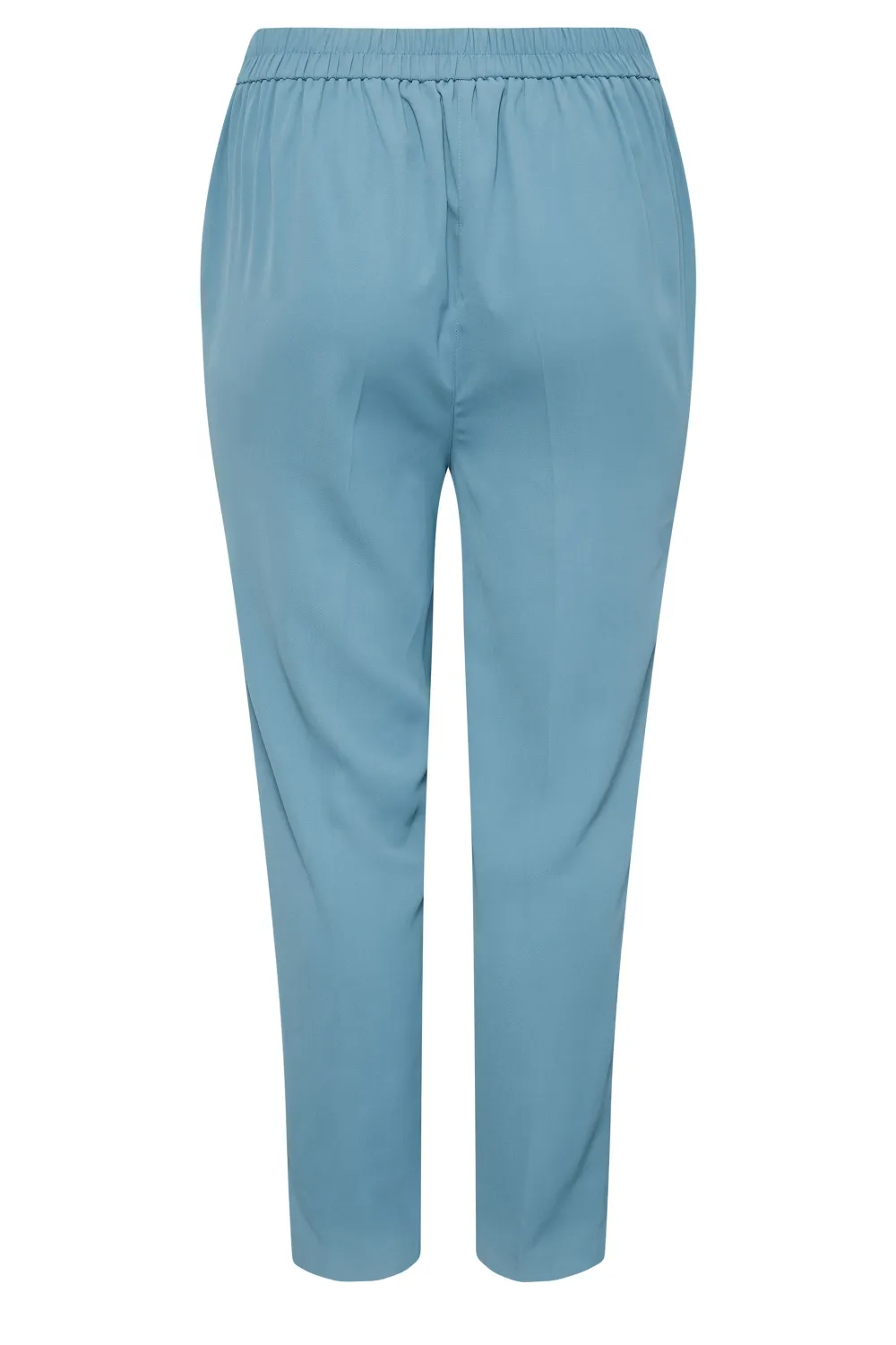 YOURS Curve Beige Brown Double Belted Tapered Trousers