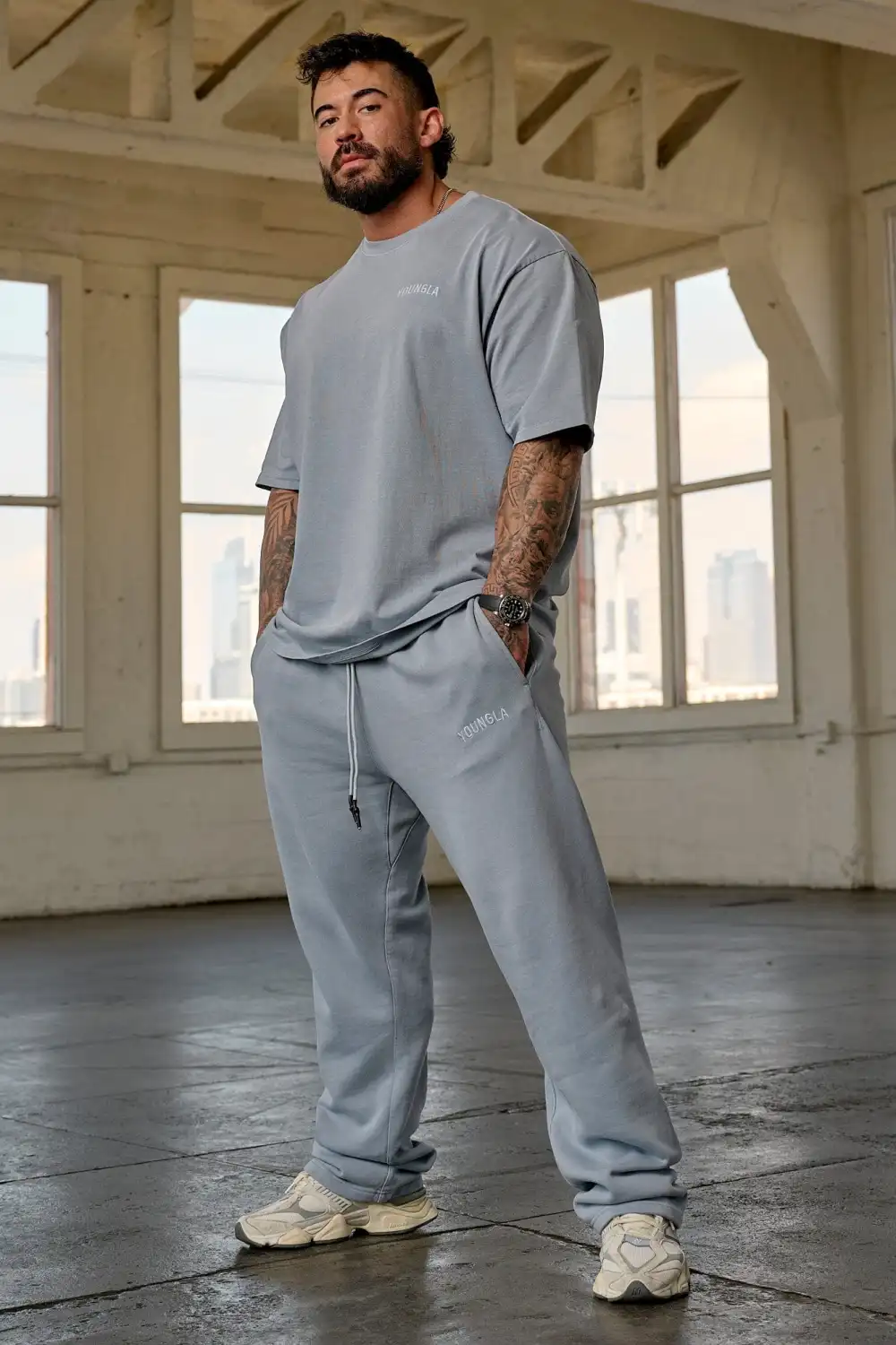 2078 - Minimal No Cuff Joggers