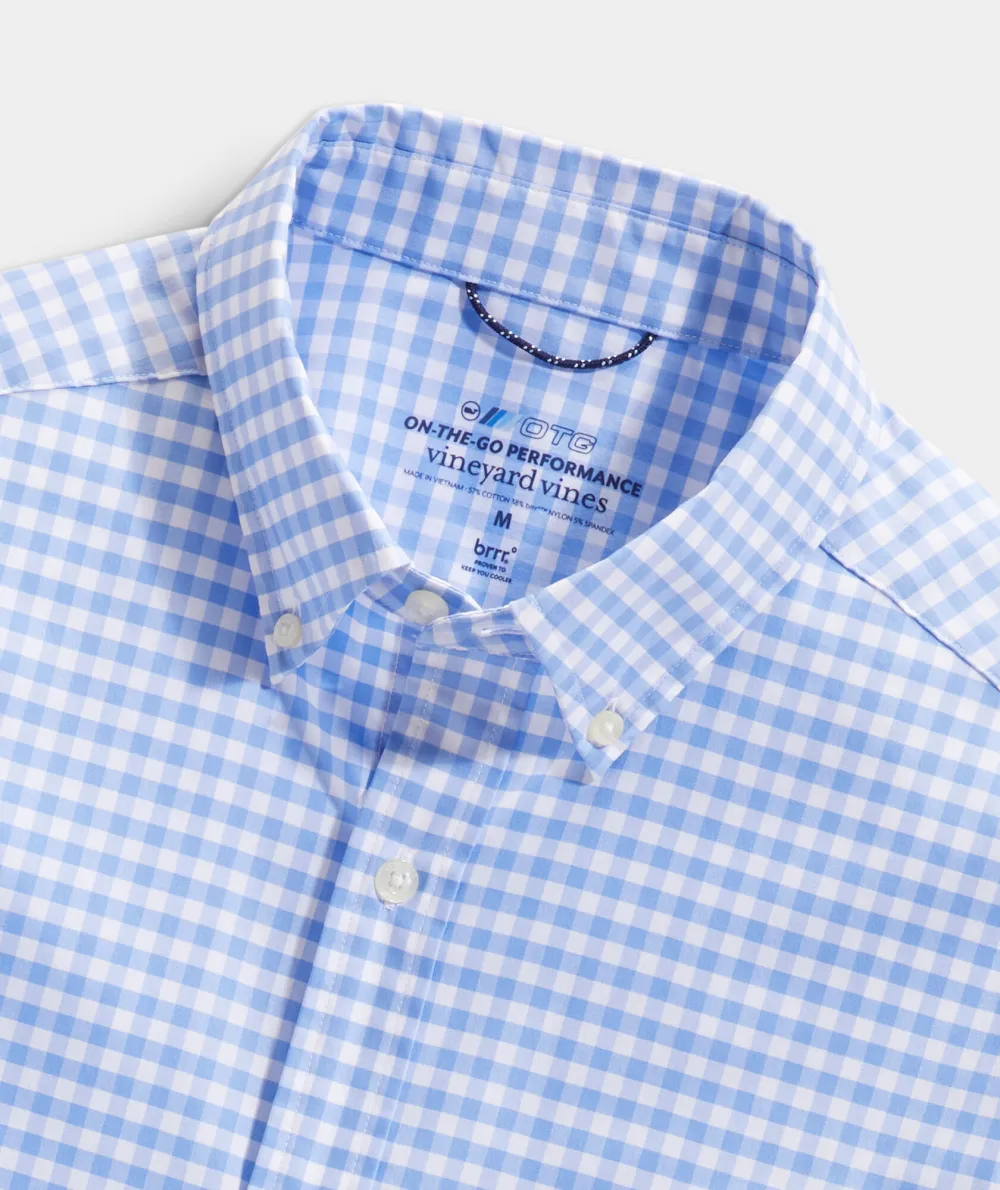 On-The-Go brrr° Gingham Shirt
