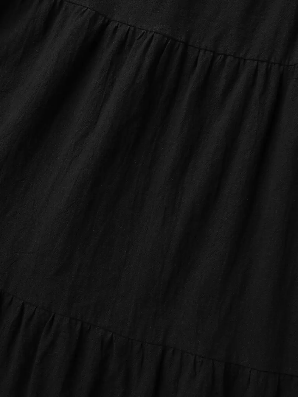 Pure Cotton Diagonal Pockets Midi Dress