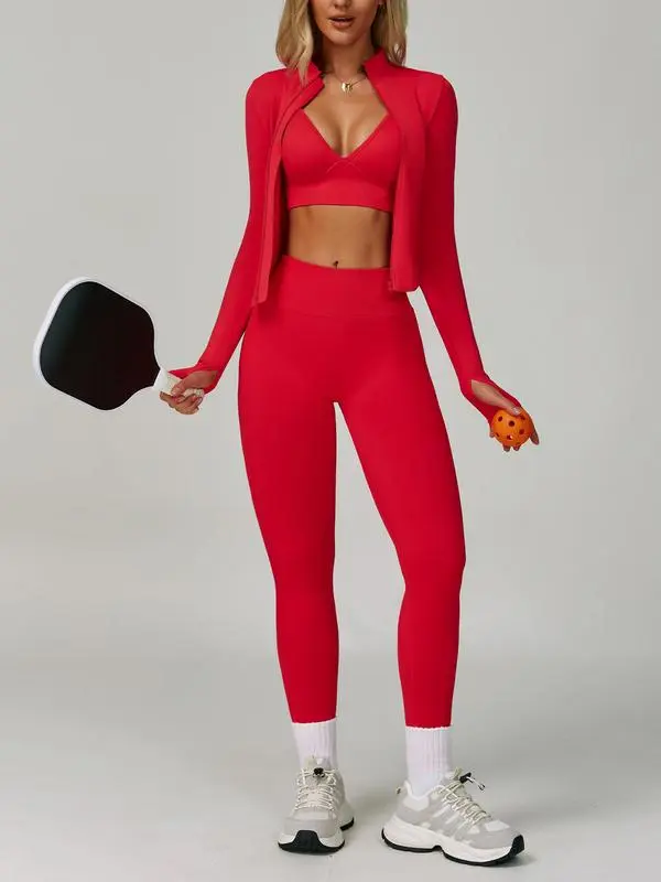 Women's Sporty Three-Piece Set