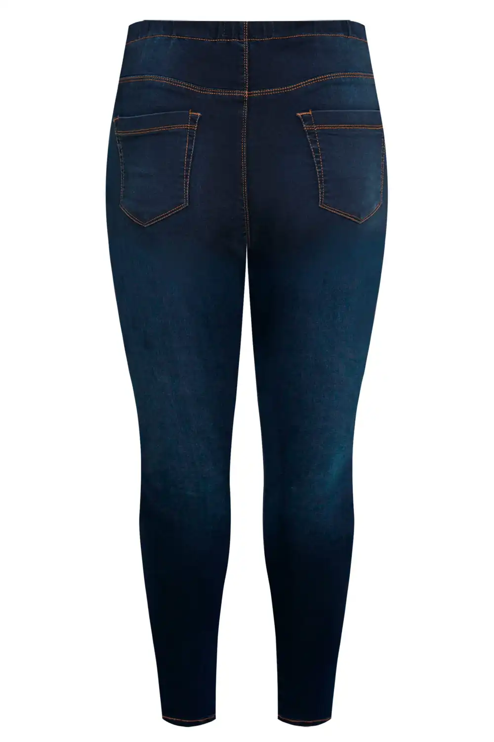 YOURS FOR GOOD Curve Black Pull On Stretch JENNY Jeggings