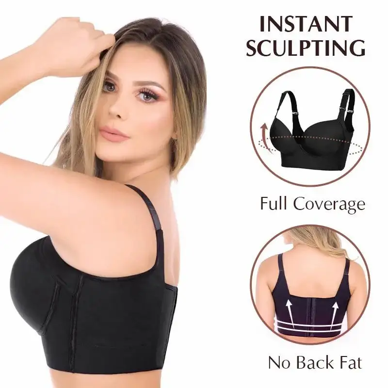 🔥DEEP CUP BRA HIDE BACK FAT WITH SHAPEWEAR INCORPORATED