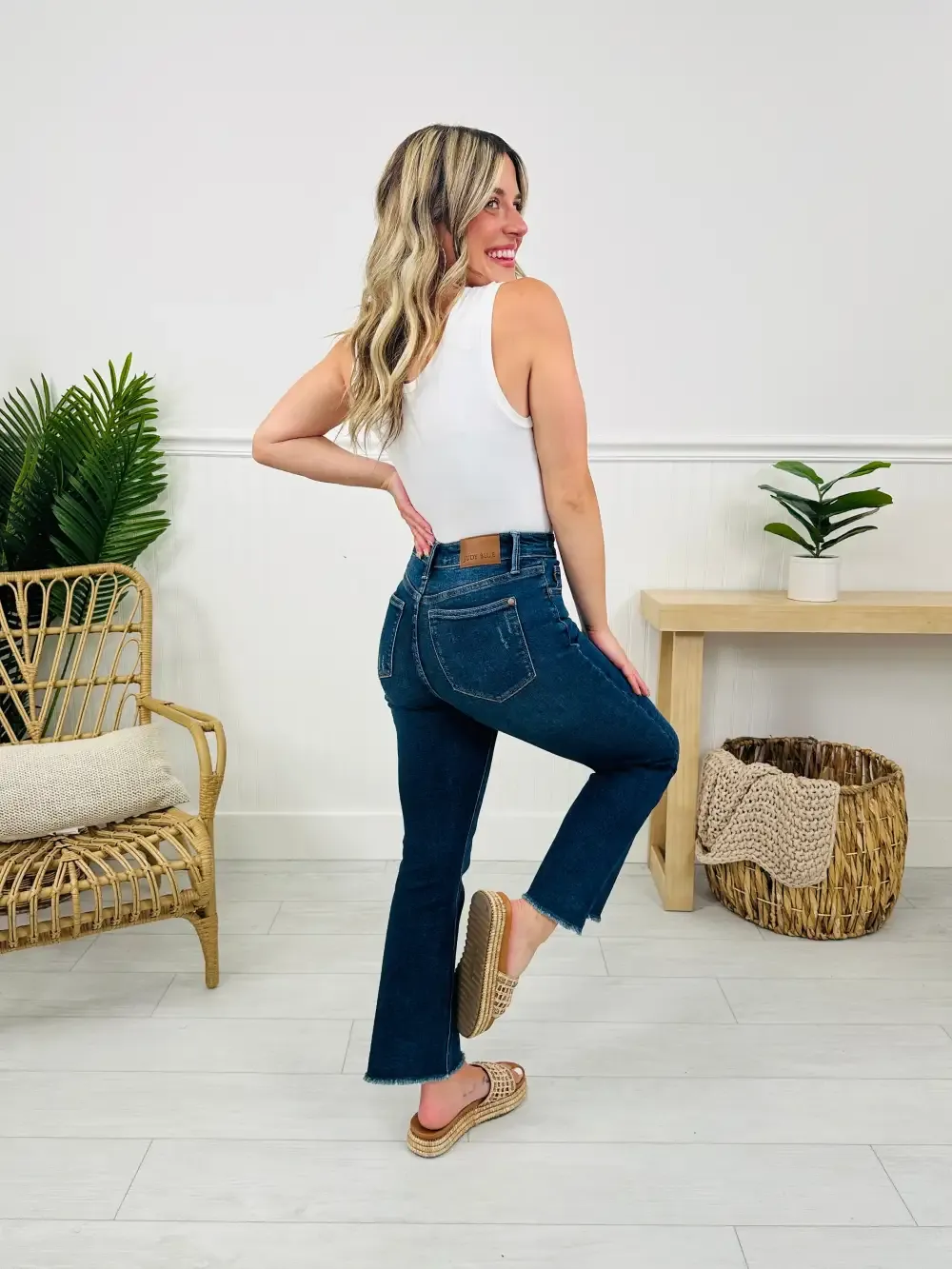 Judy Blue As Fate Would Have It Kick Flare Jeans