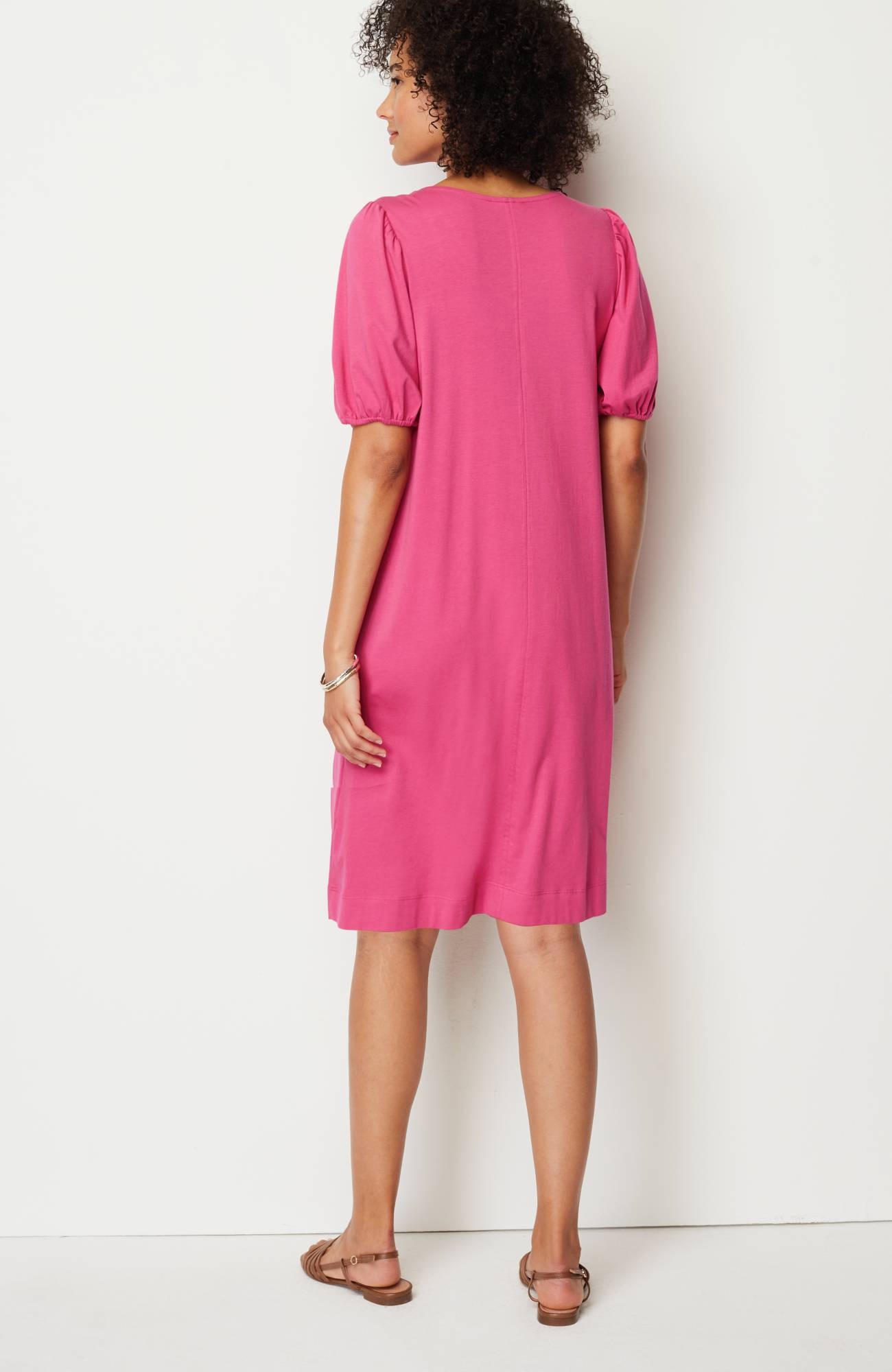 knit shift-dress