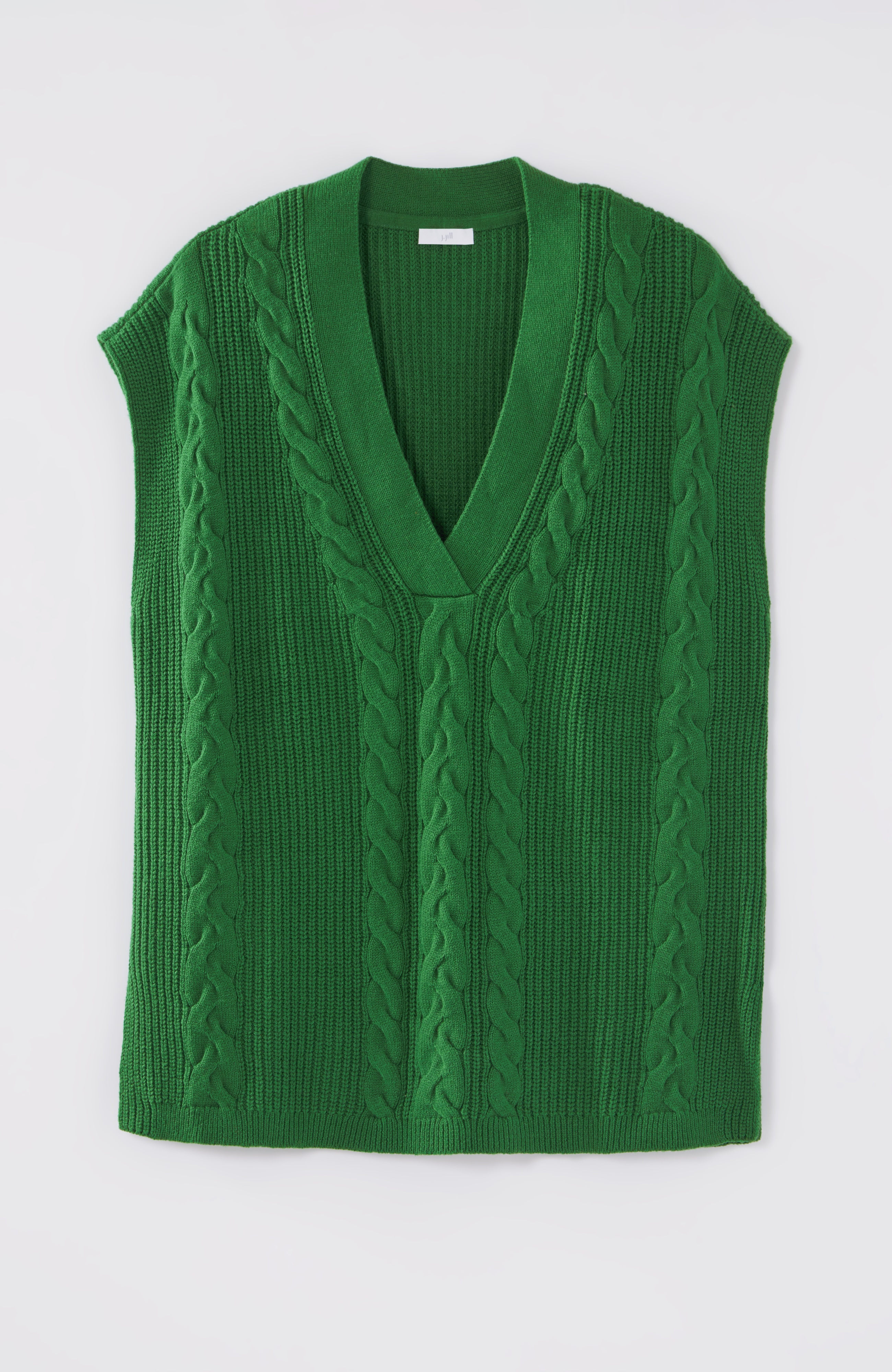 V-Neck Cable Vest