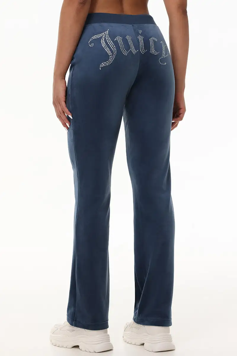 OG Big Bling Velour Track Pants