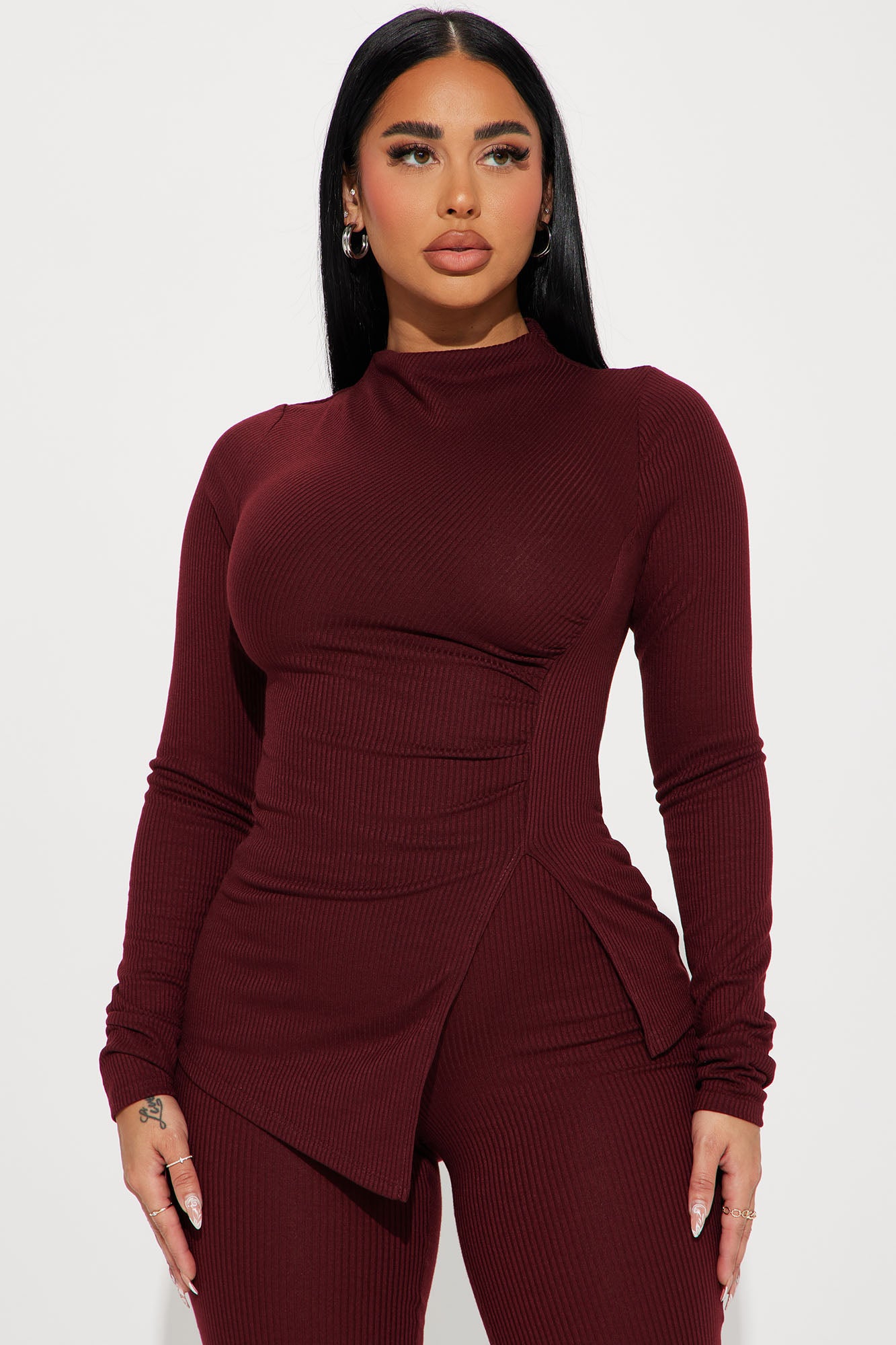 Miranda Legging Set - Burgundy