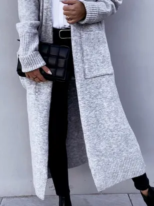 (Clearance Sale⚡) Knitted Sweater Cardigan Casual Coat