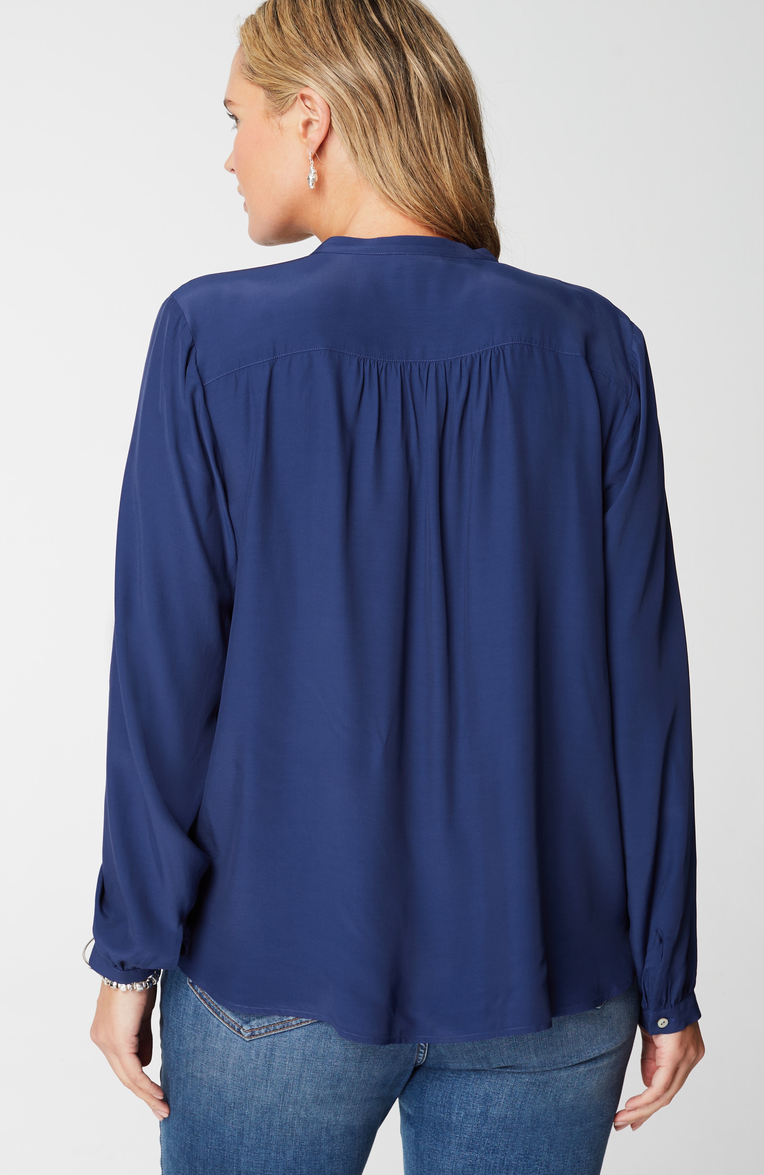 Button-Front Top