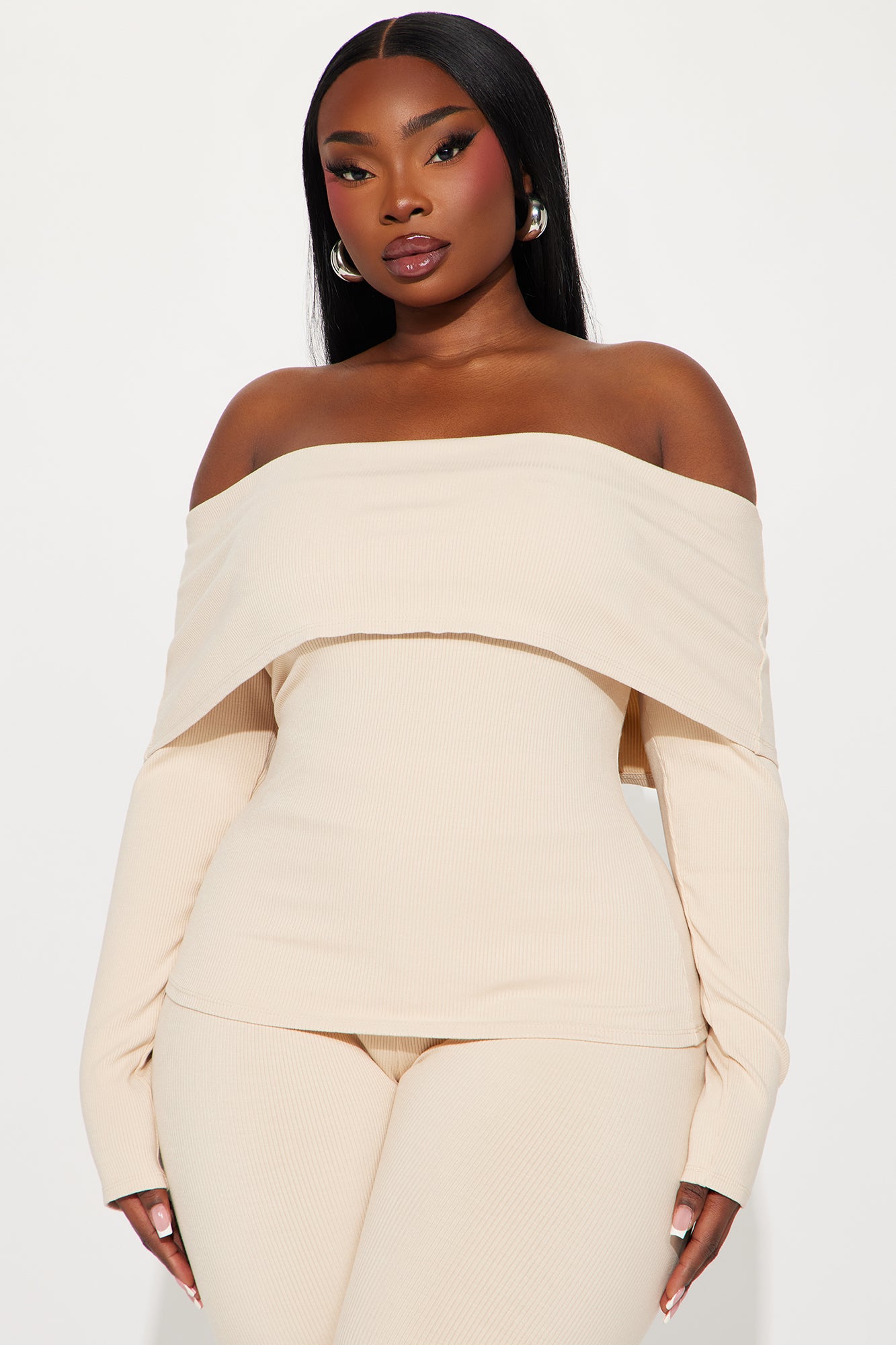 Shaila Snatched Pant Set - Cream