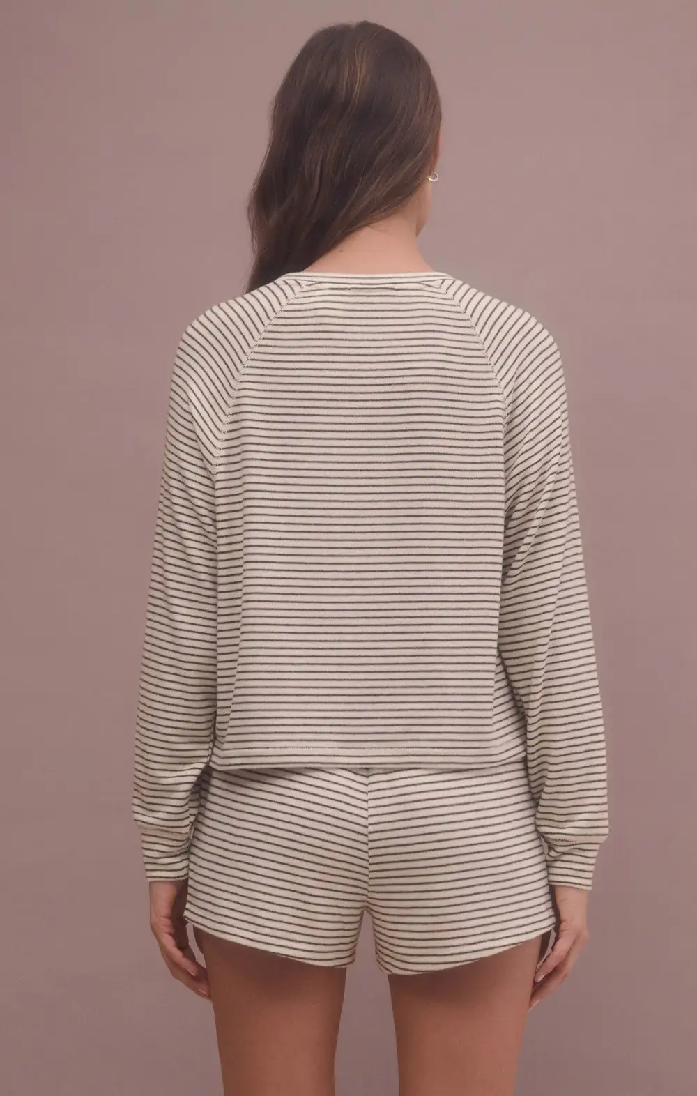 Staying In Stripe Long Sleeve Top