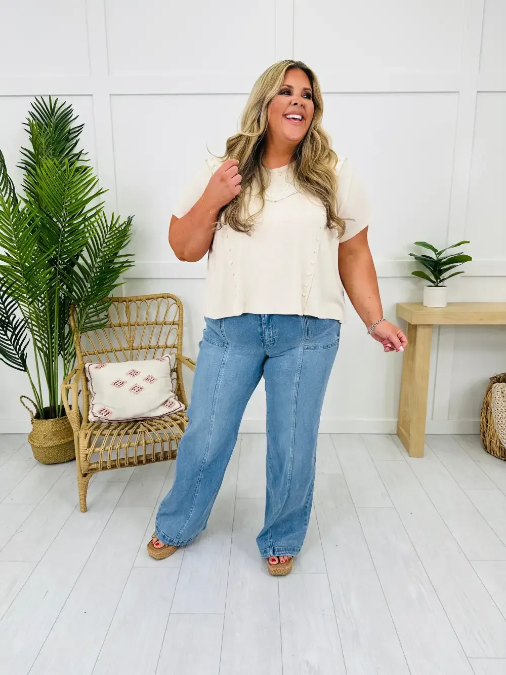 Lovervet Wide & Wonderful Wide Leg Jeans