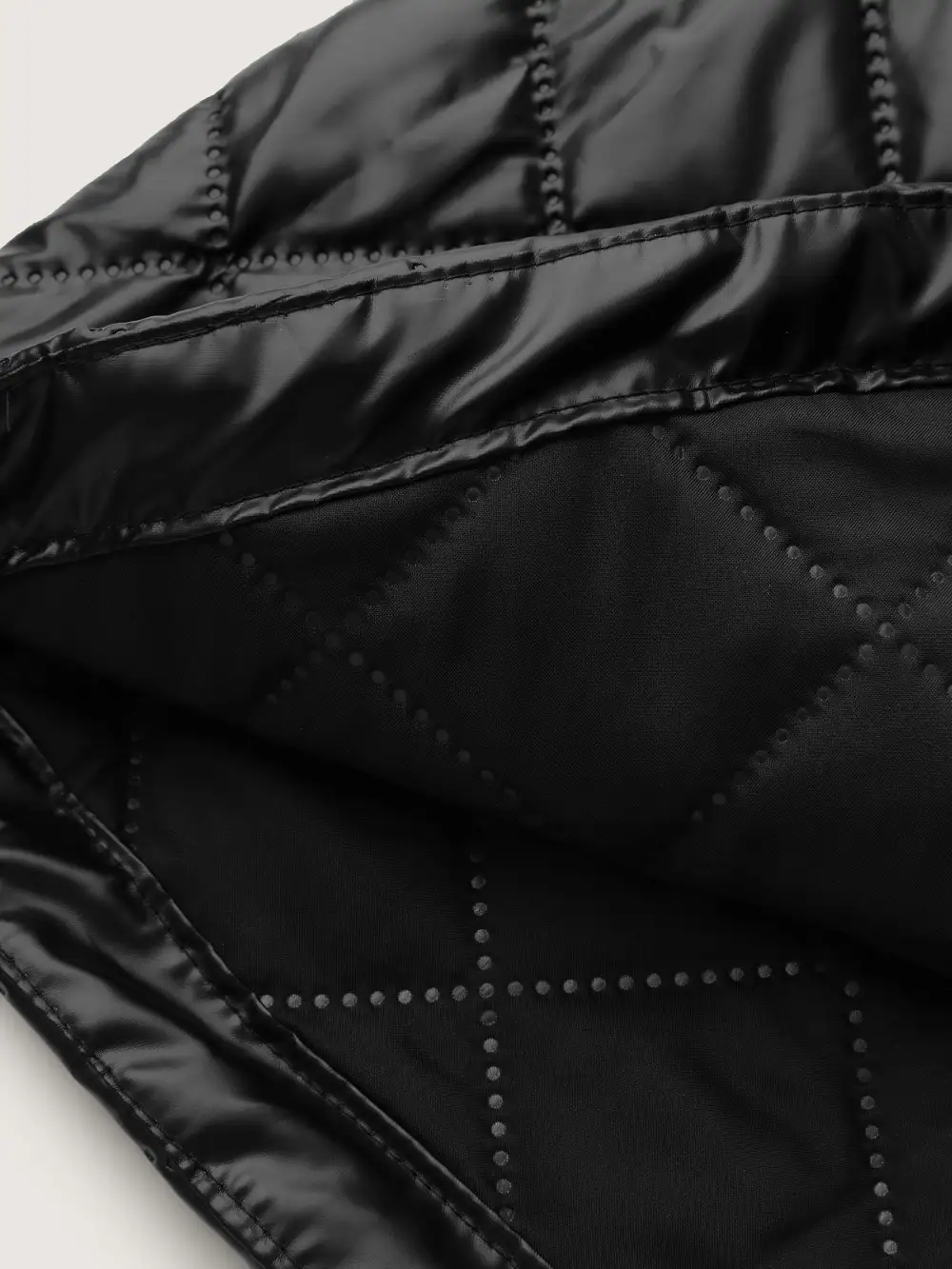 Quilted Cotton Waist-Tie Vest