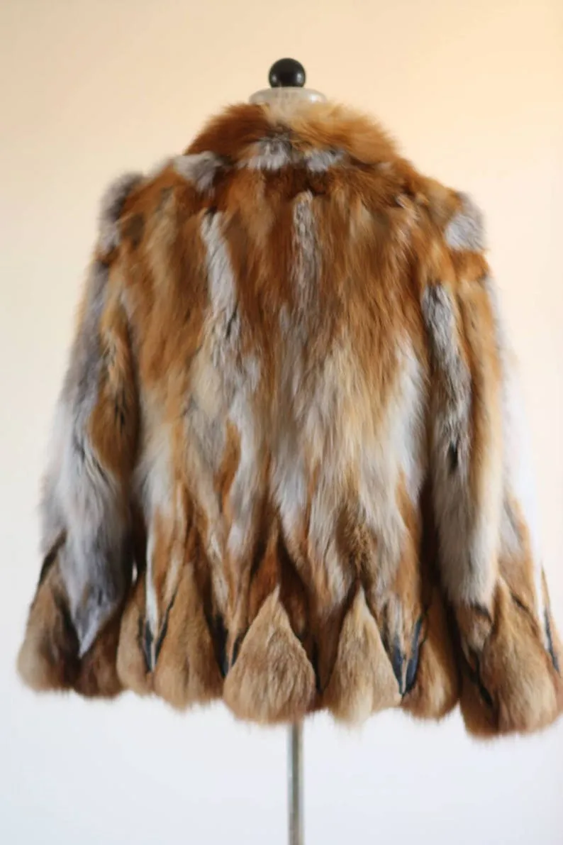 Red Fox  Fur Coat