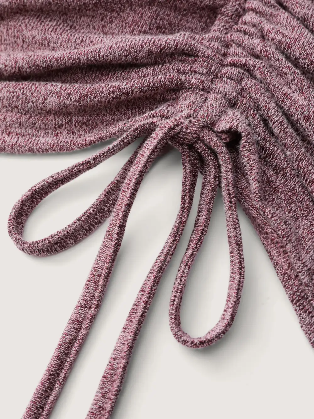 Stretchy Drawstring Side T-Shirt