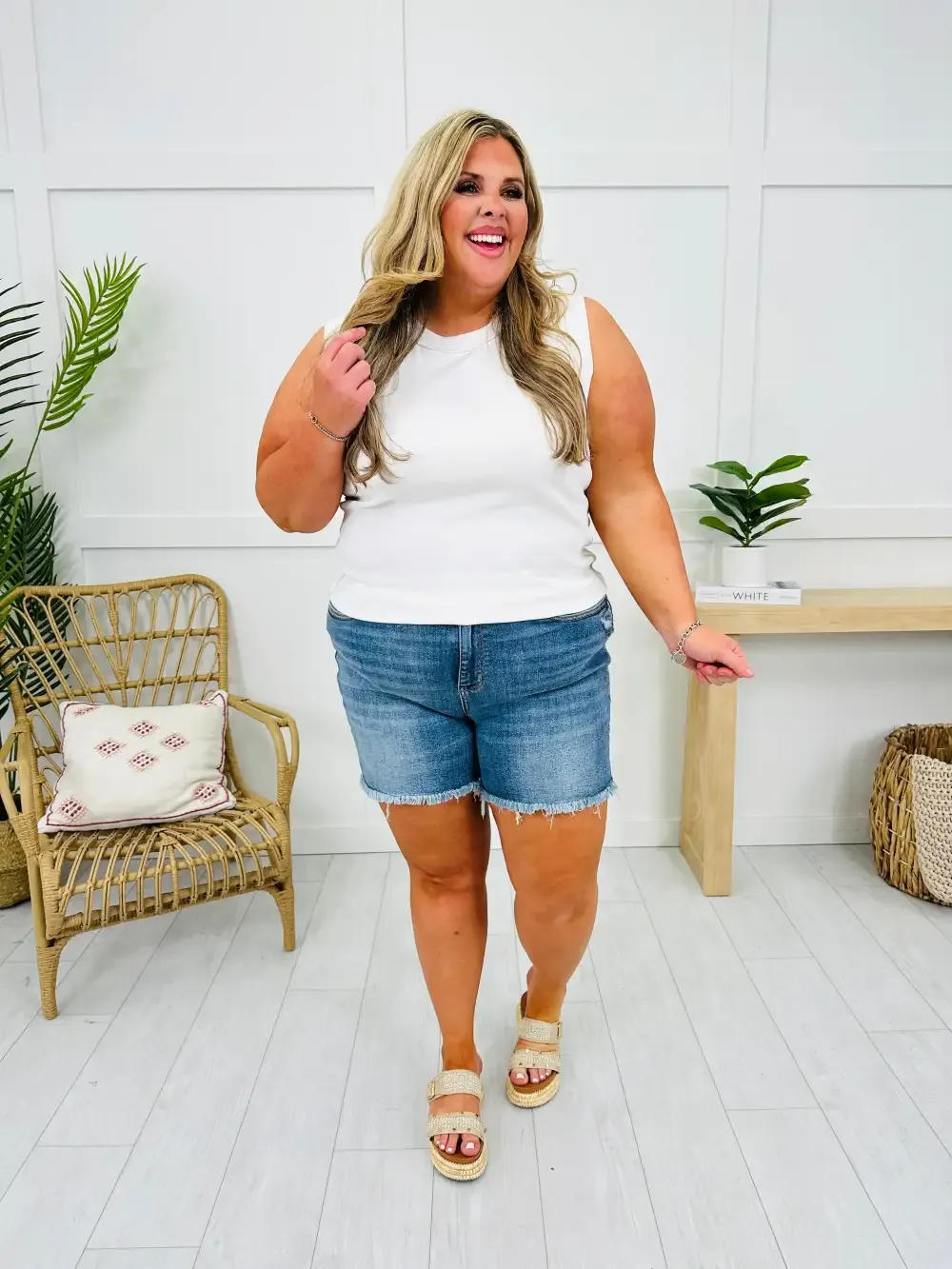 Judy Blue Simply Summer Shorts