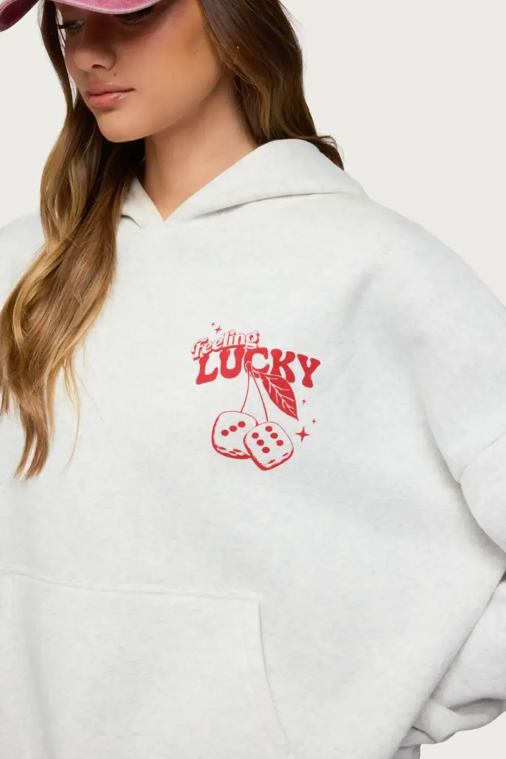 Feeling Lucky Oversized Hoodie