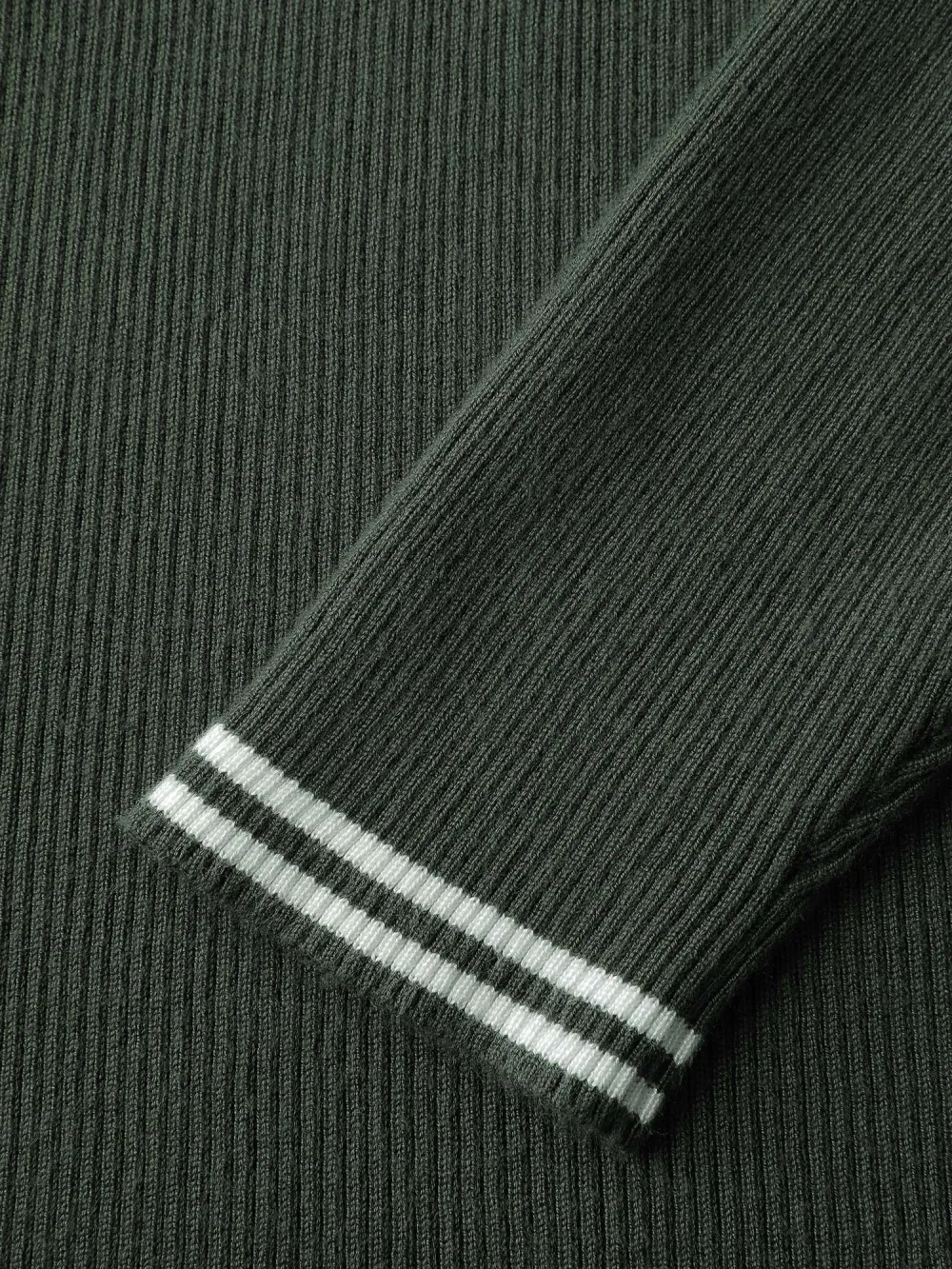 Supersoft Polo Collar Textured Fitted Pullover