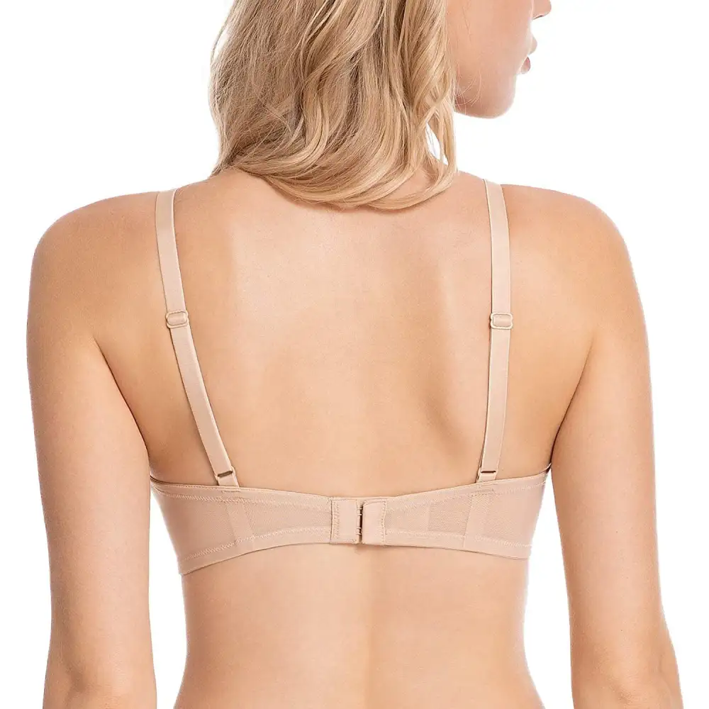 Women’s Sexy Lace Padded Bra Embroidered Underwire Push Up Bra Bralette Plunge