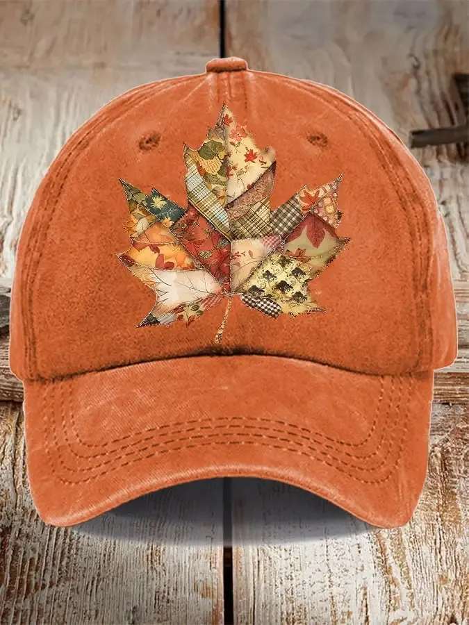 Autumn Style Print Hat