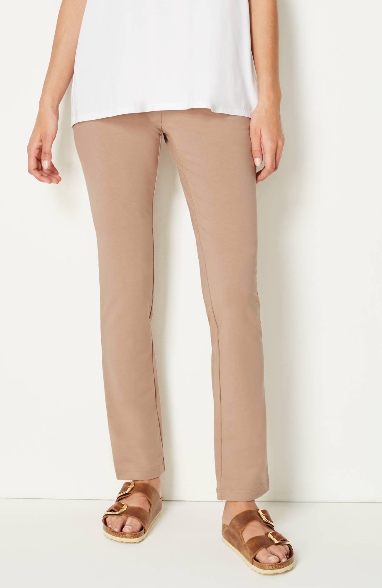 pure jill affinity slim-leg pants