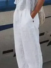 Loosen Casual Cotton Pants