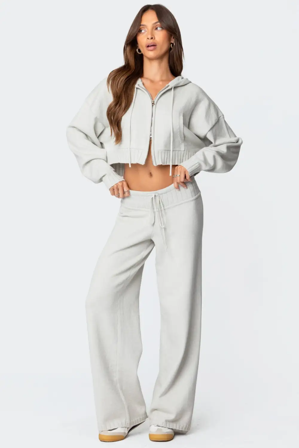 Russell Knit Hooded Cardigan